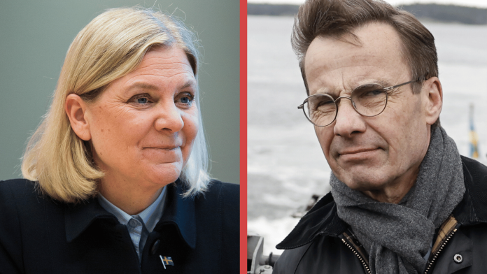 Magdalena Andersson och Ulf Kristersson